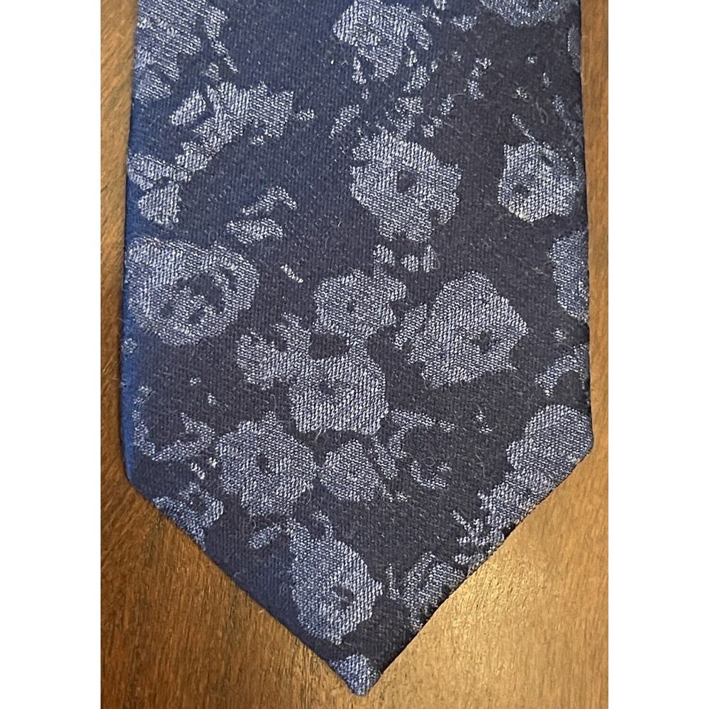 Tristan Blue 40% Silk 60% Wool Men’s Neck Tie Made In China